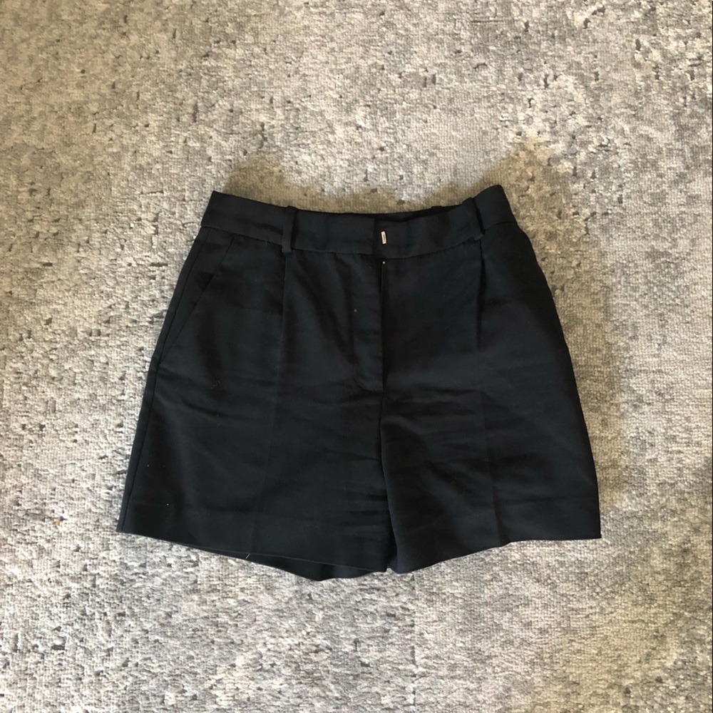 Zara, black shorts